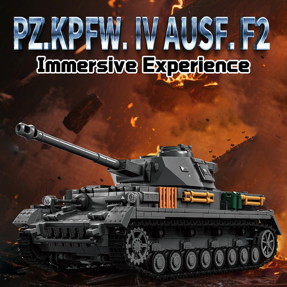 honchoes Panzer IV tank displayed on a desktop in a modern setup.