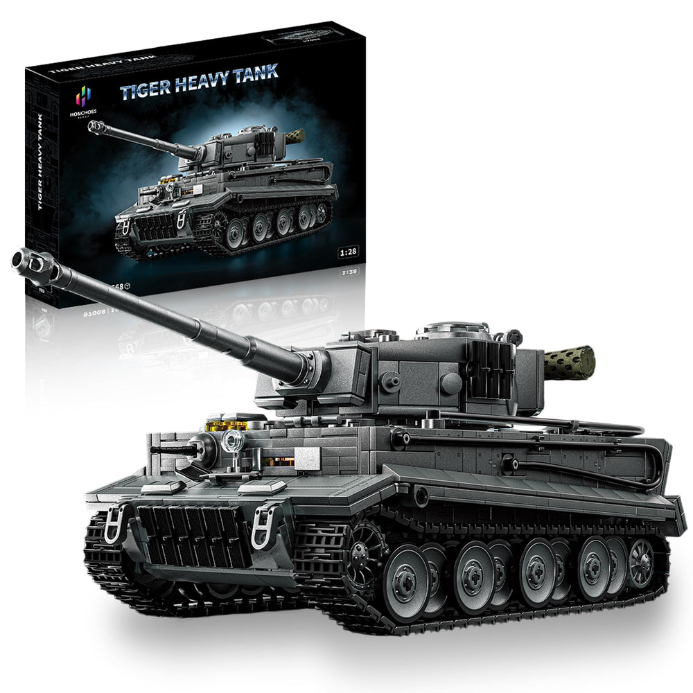 Honchoes Tiger I tank building set assembly detail for collectors