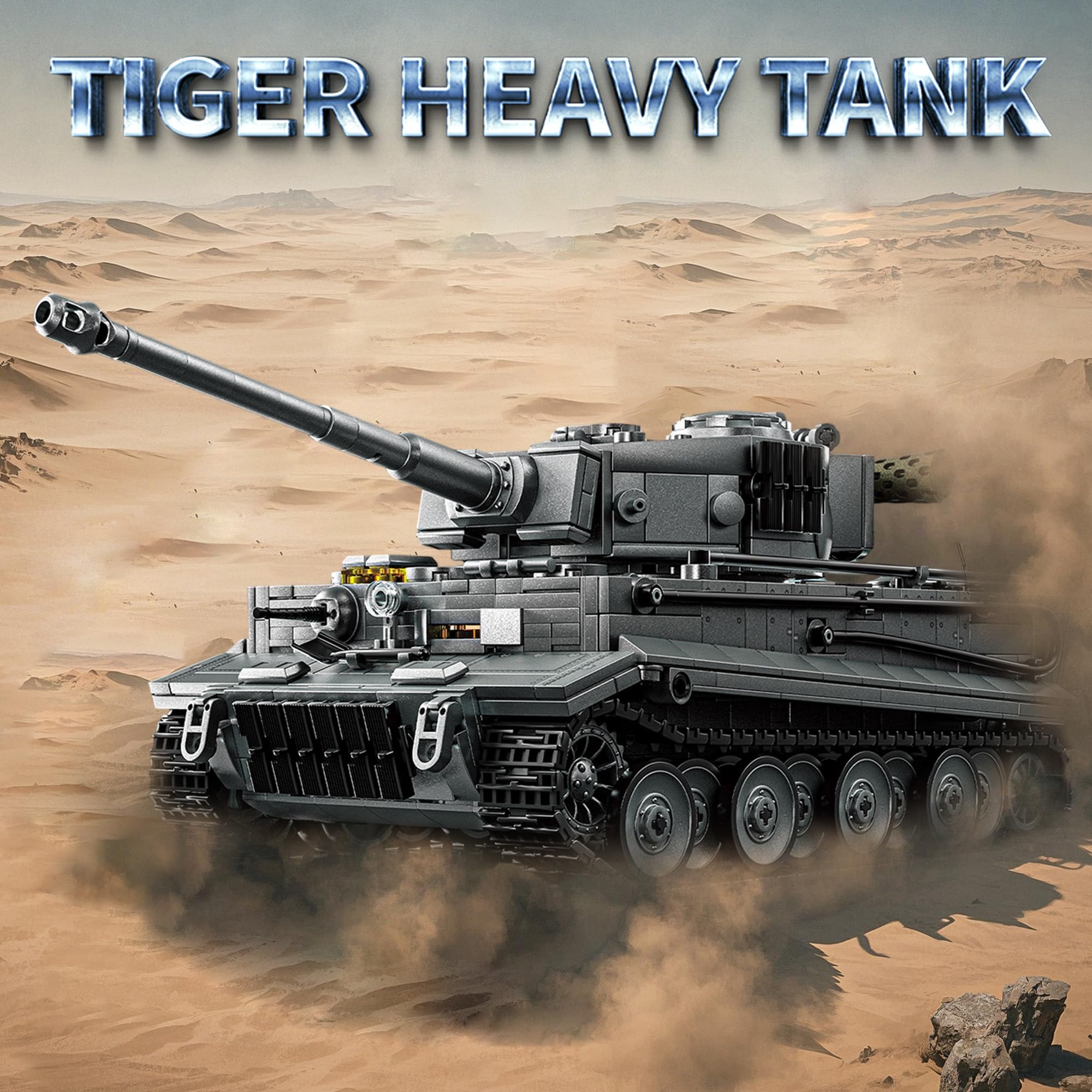 Honchoes Tiger I tank chassis detail highlights authentic scale