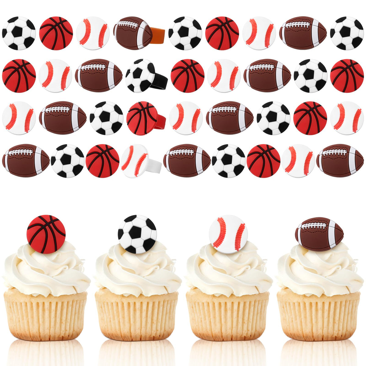 Honeydak basketball cupcake ring adds sporty flair to treats