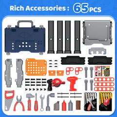 Honeystar Kids Tool Bench claw hammer encourages pretend construction projects