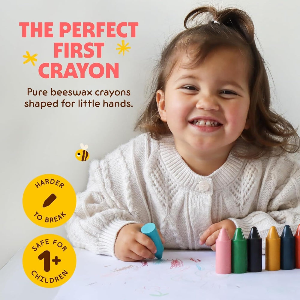 Honeysticks bright color palette invites imaginative drawings and learning