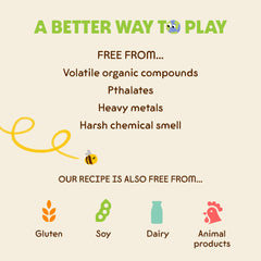 Cosmetic-grade colorings in Honeysticks provide bright, gentle hues for kids.