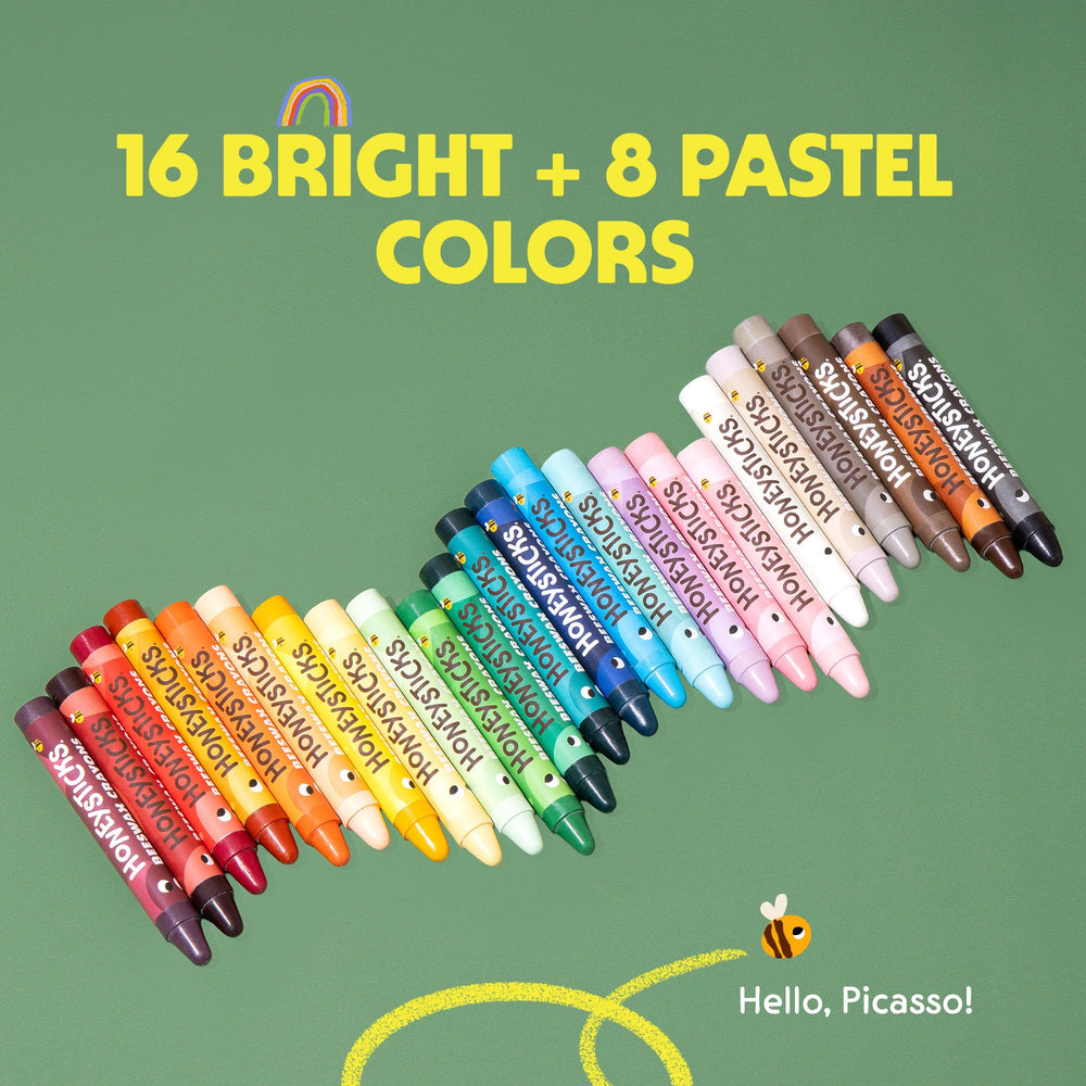 Wrapped for mess-free crafting and easy cleanup.
