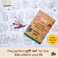 Honeysticks Beeswax Crayons: 8-pack for smooth, safe coloring and creative play.