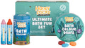 Honeysticks Ultimate Bath Fun Set packaging in eco-friendly tin, ready for gifting.