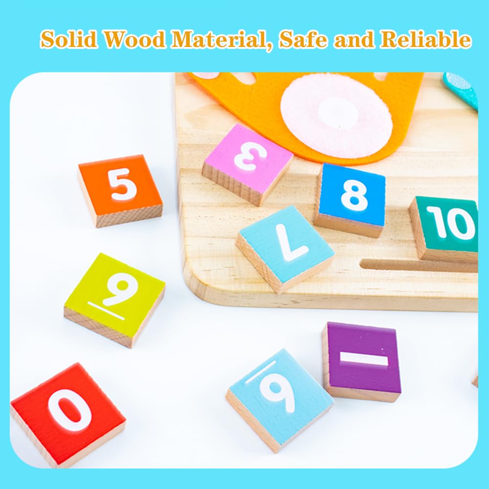 HONGID interactive learning scene shows engaging, hands-on math play for kids.