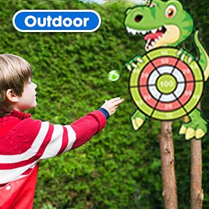 HONGID family-friendly dart board promotes inclusive, cooperative play for kids.