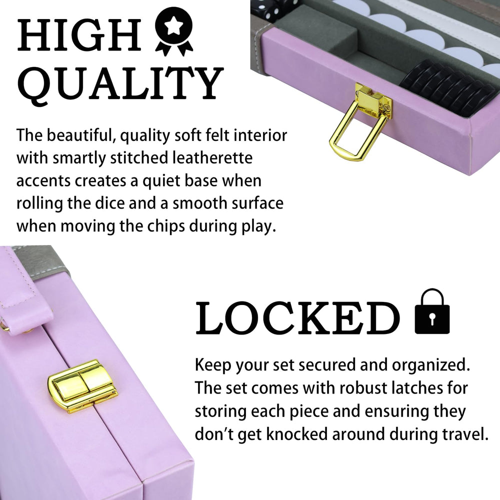 HONGSHUYEE premium felt playing field ensures smooth moves and quiet play.