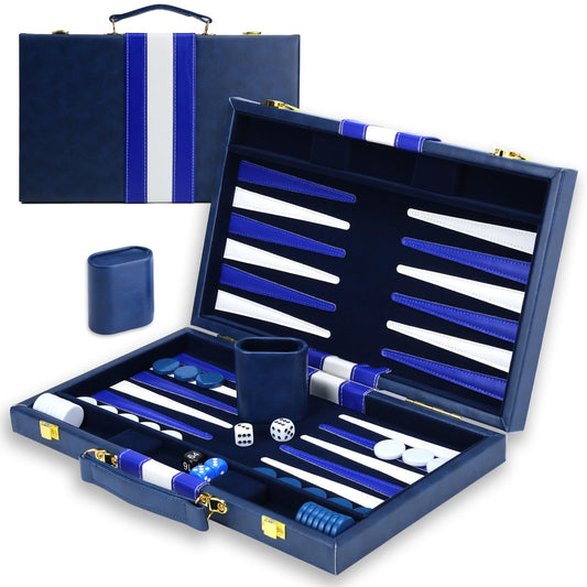 HONGSHUYEE large backgammon board for smooth travel play