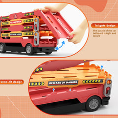 HONGTUO foldable track stores neatly for tidy play areas