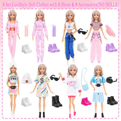 HONLAELLA accessories pack with sunglasses, bag, and bottle boosts style.