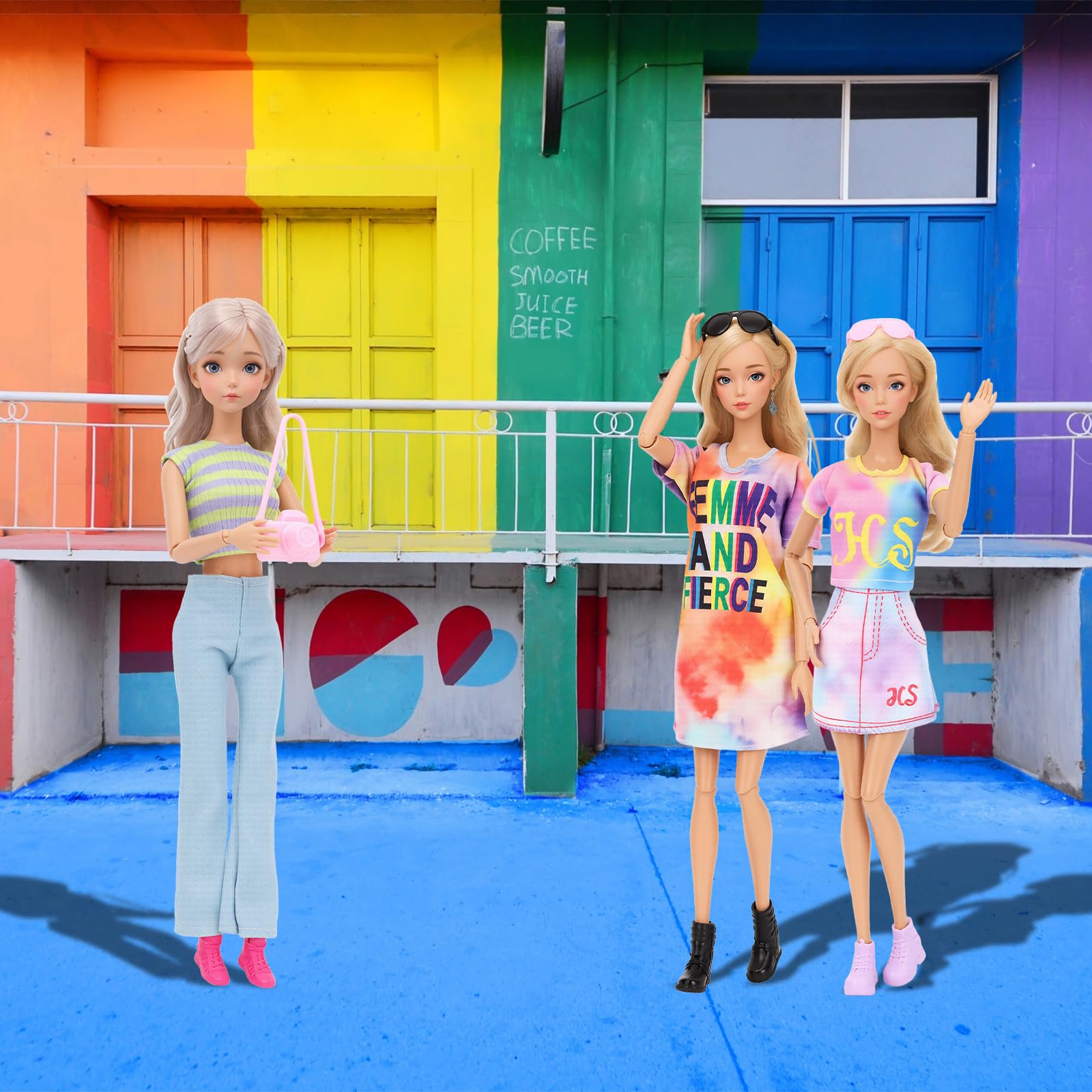 Honlaella compact backpack accessory for dolls, perfect for pretend travel