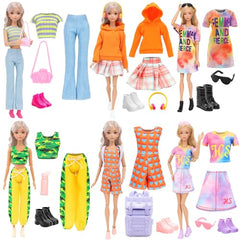 Honlaella fashion accessories pack for dolls, completes multiple ensembles
