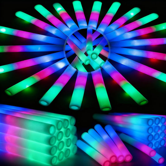 HONLYNE foam glow stick shows 3 modes for vibrant party lighting