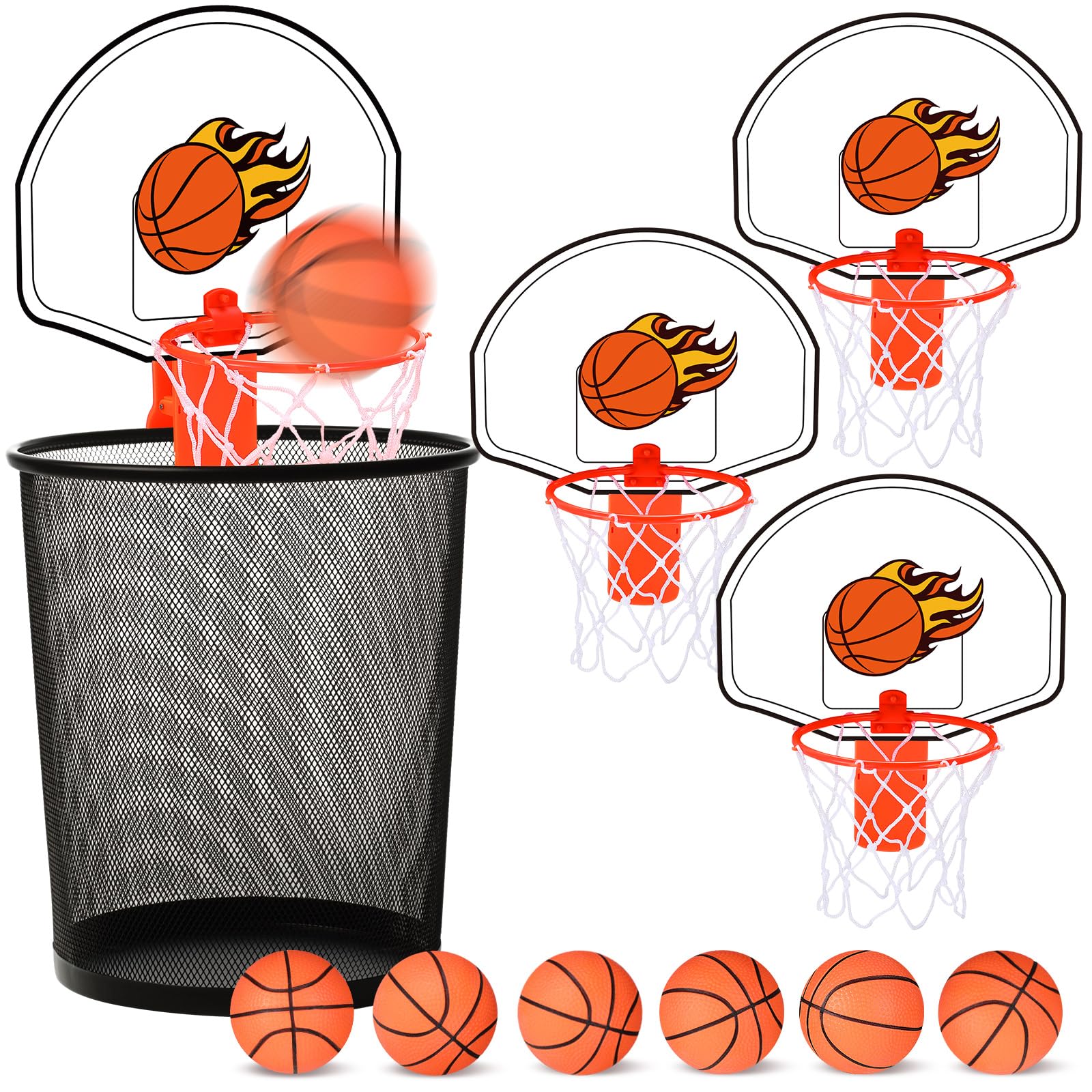 Honoson clip-on basketball hoop with backboard for quick office fun and stress relief.