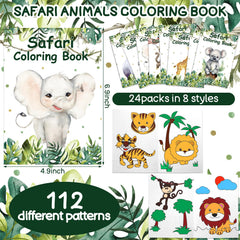 Honoson coloring books mini size inside pages for portable coloring on the go.