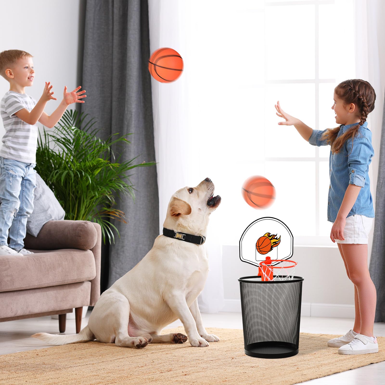 Honoson indoor hoops kit doubles as office decor and team-building activity.
