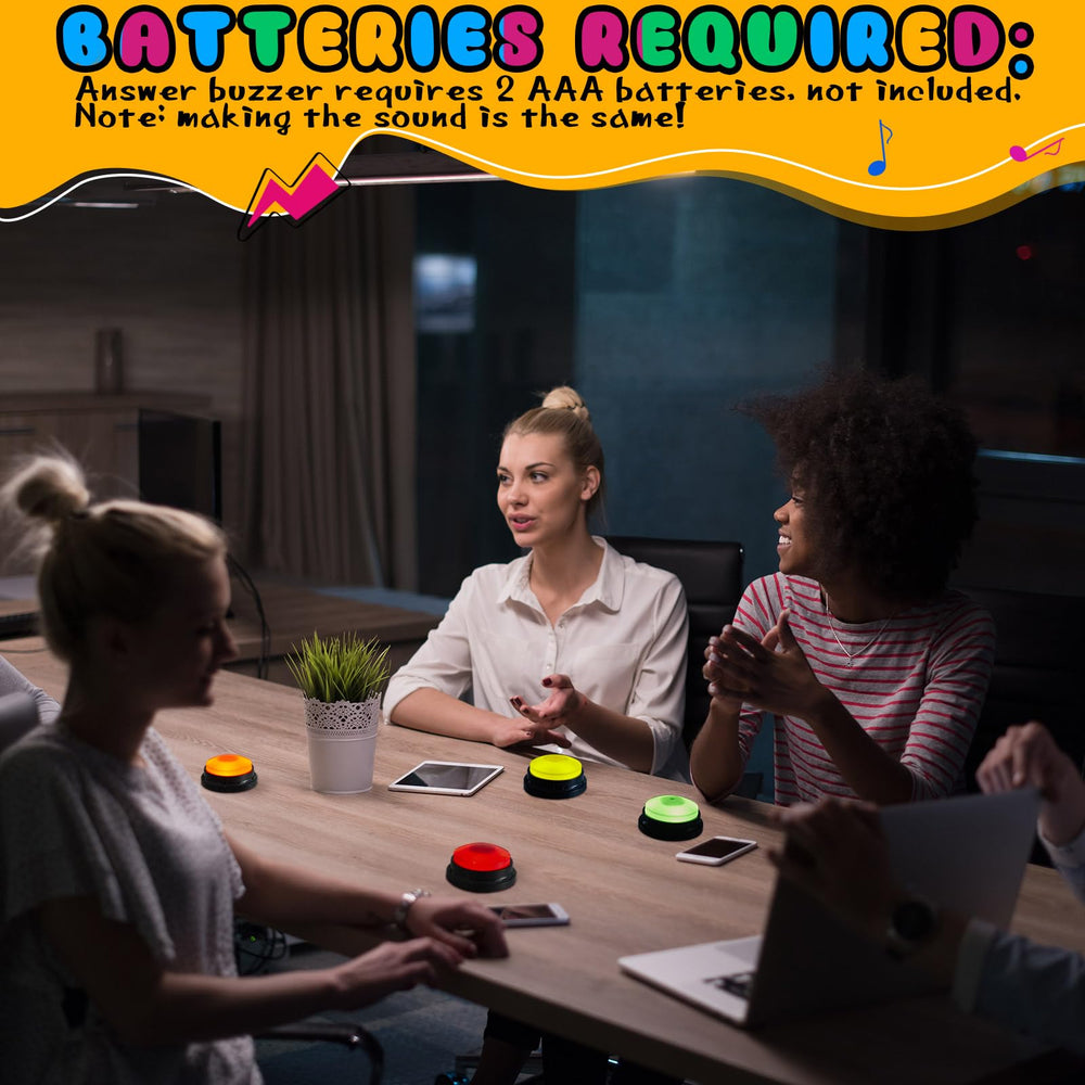Honoson recordable buzzer in classroom use for quick responses