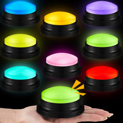 Honoson recordable buzzers multicolor pack for engaging group play
