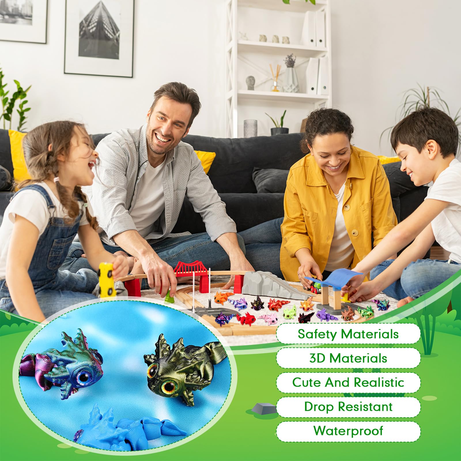 Honoson stress-relief axolotl toy set for focus during study.