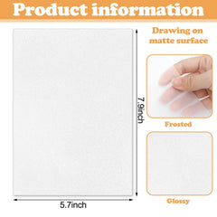Before baking, designs on HONSIO shrink sheets showcase your drawing ideas.