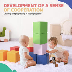 Hoohtoot washable fabric covers keep play surfaces clean after sessions