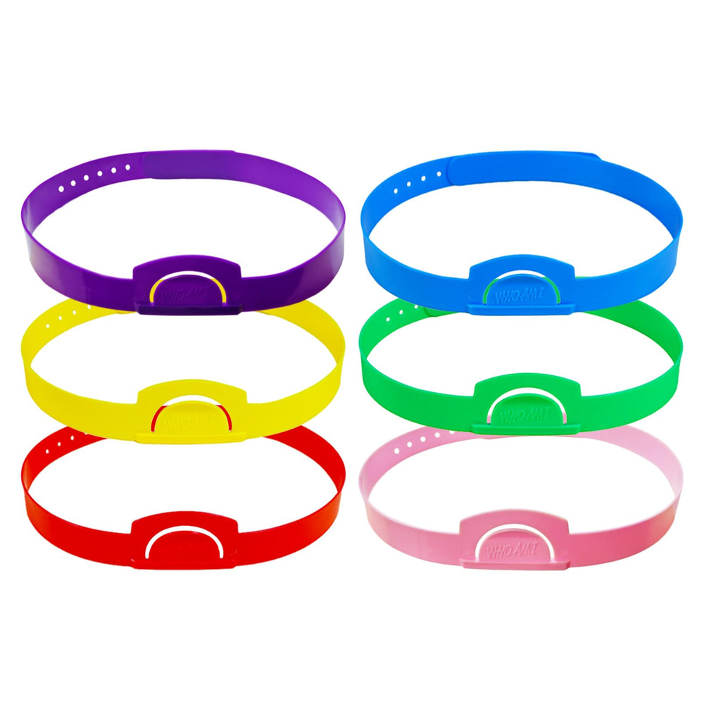 HOOJOJO Guess Who headbands in six colors support quick team grouping