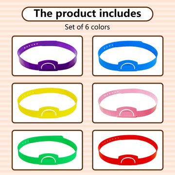 HOOJOJO headbands hold forehead cards for a lively guessing game