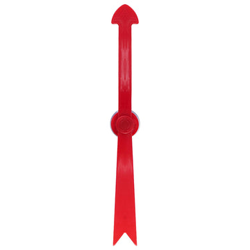 HOOJOJO large arrow spinner 11.8 in red with suction cup ideal for classroom activities