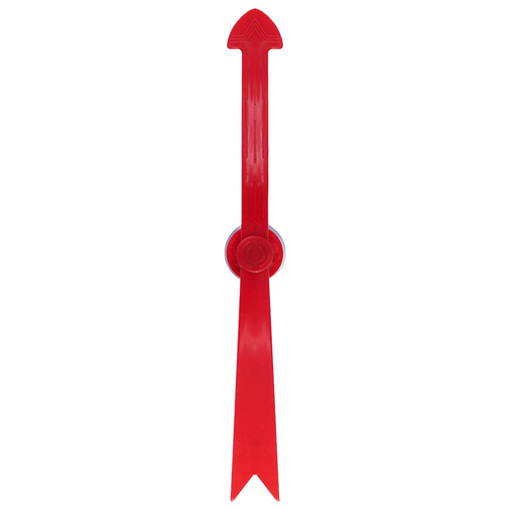 HOOJOJO large arrow spinner 11.8 in red with suction cup ideal for classroom activities