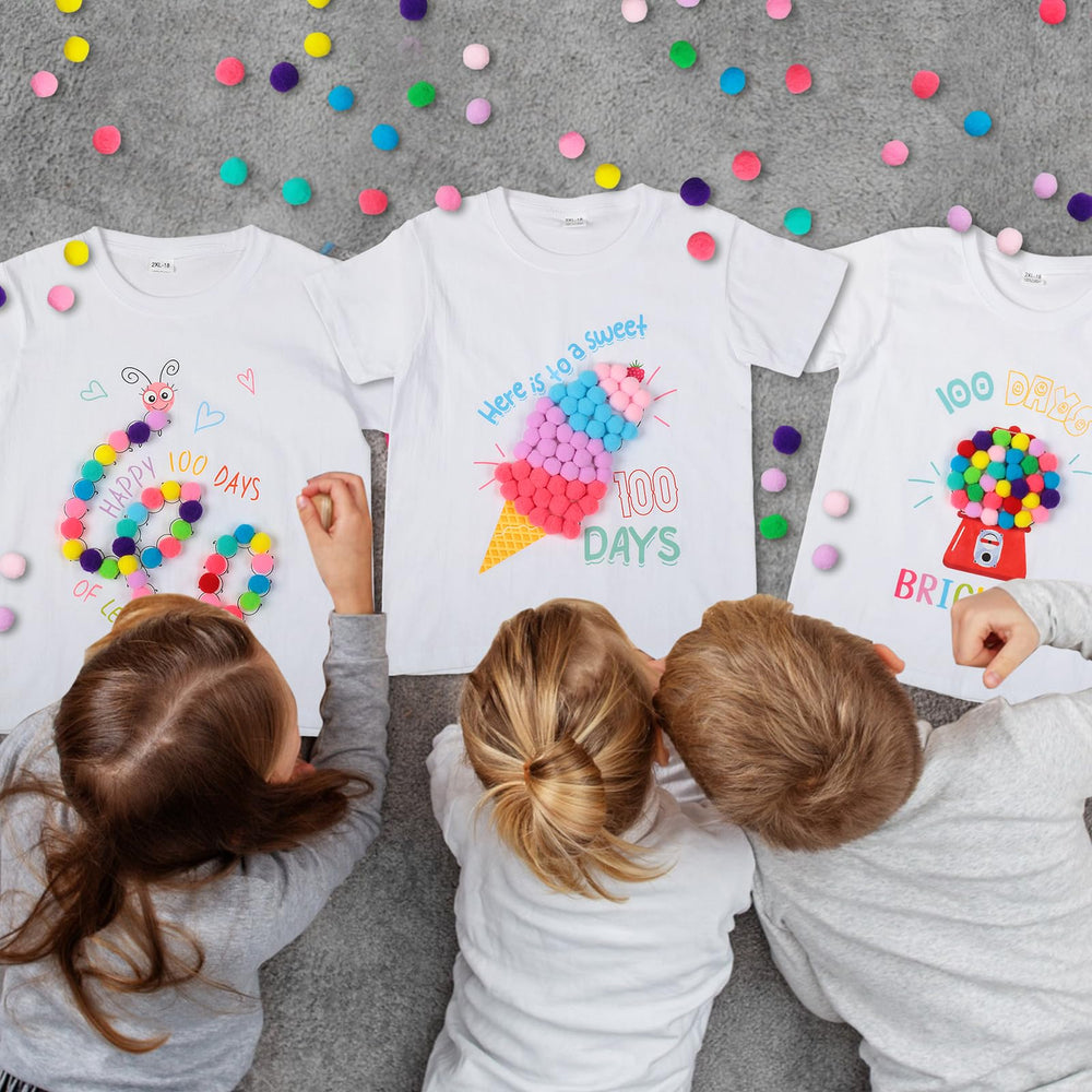 Hoolerry DIY shirt kit suits classroom and home celebrations.