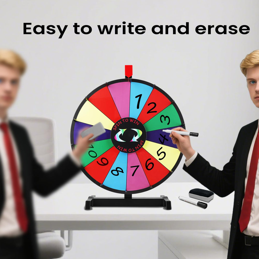 Hooomyai tabletop prize wheel suited for compact event spaces.
