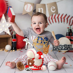 Hooqict baseball bat topper offers bold visual cues for sports-themed desserts.