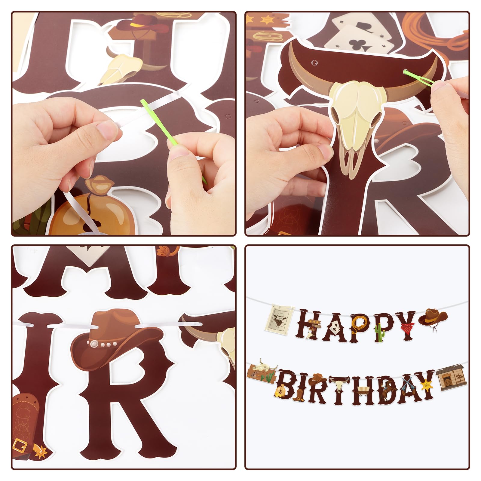 Hooqict Birthday banner roll offers flexible length options
