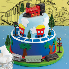 Hooqict cake topper safety guidelines for decorating on confections.