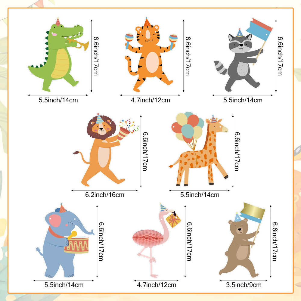 Hooqict Party Animal Banner ribbon roll allows flexible length and placement.