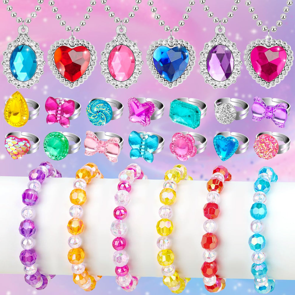 Hooqict kid-friendly jewelry set suitable for toddlers and older children alike.