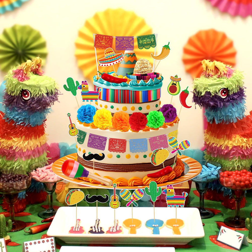 Hooqict taco cake topper brings playful flair to cupcakes