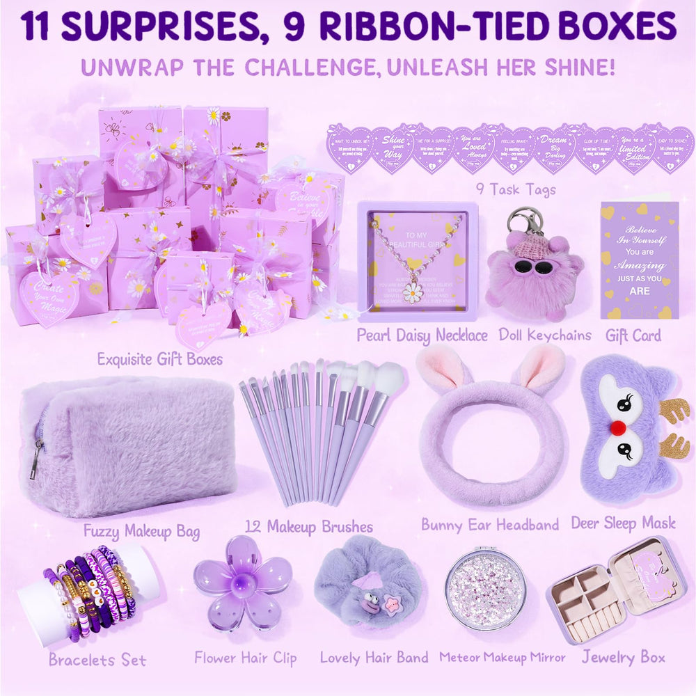 Hoostee makeup brushes set: complete teen makeup toolkit