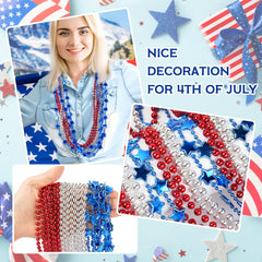 HOOSUN 16-inch length necklace, comfortable to wear during parades and events.
