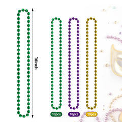 HOOSUN Mardi Gras beads bulk packaging for quick party prep