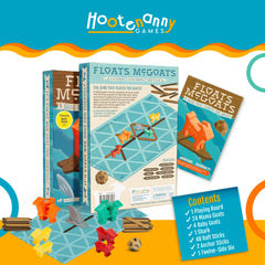 Goat rescue card emphasizes rescue mission in Floats McGoats