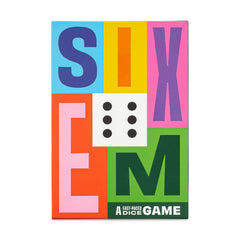 Hootenanny Games Sixem compact box contents for travel play