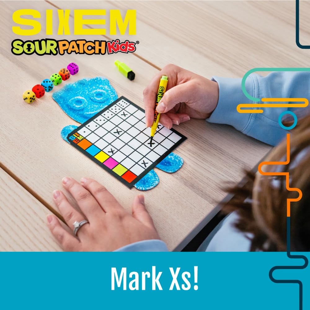 STOP moment as Sixem Sour Patch Kids dice freeze the action