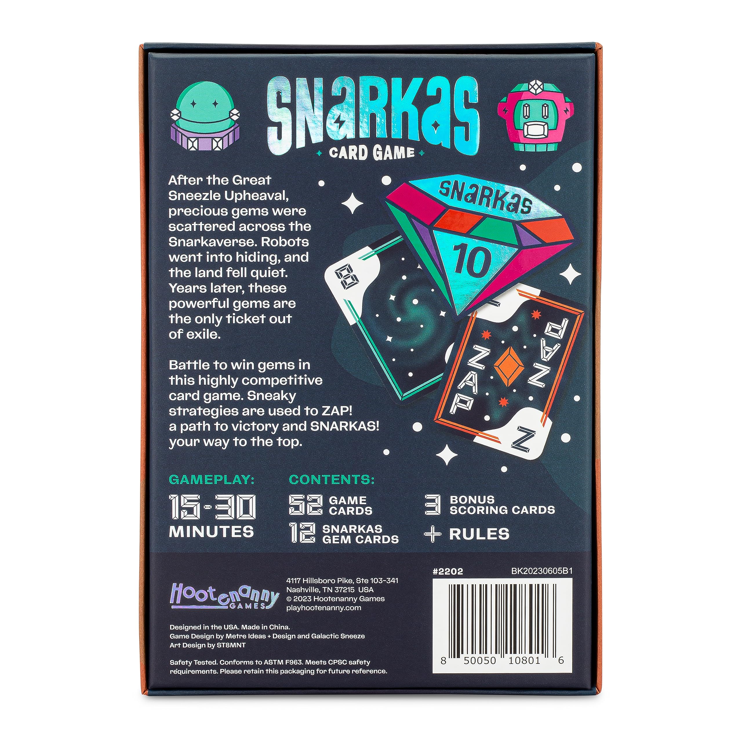 Compact Snarkas box and components ready for travel.