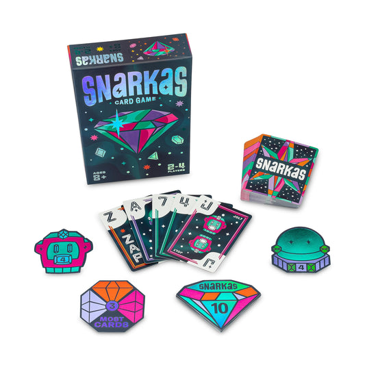 Snarkas gems foil pieces shining, adding tactile excitement during gameplay.