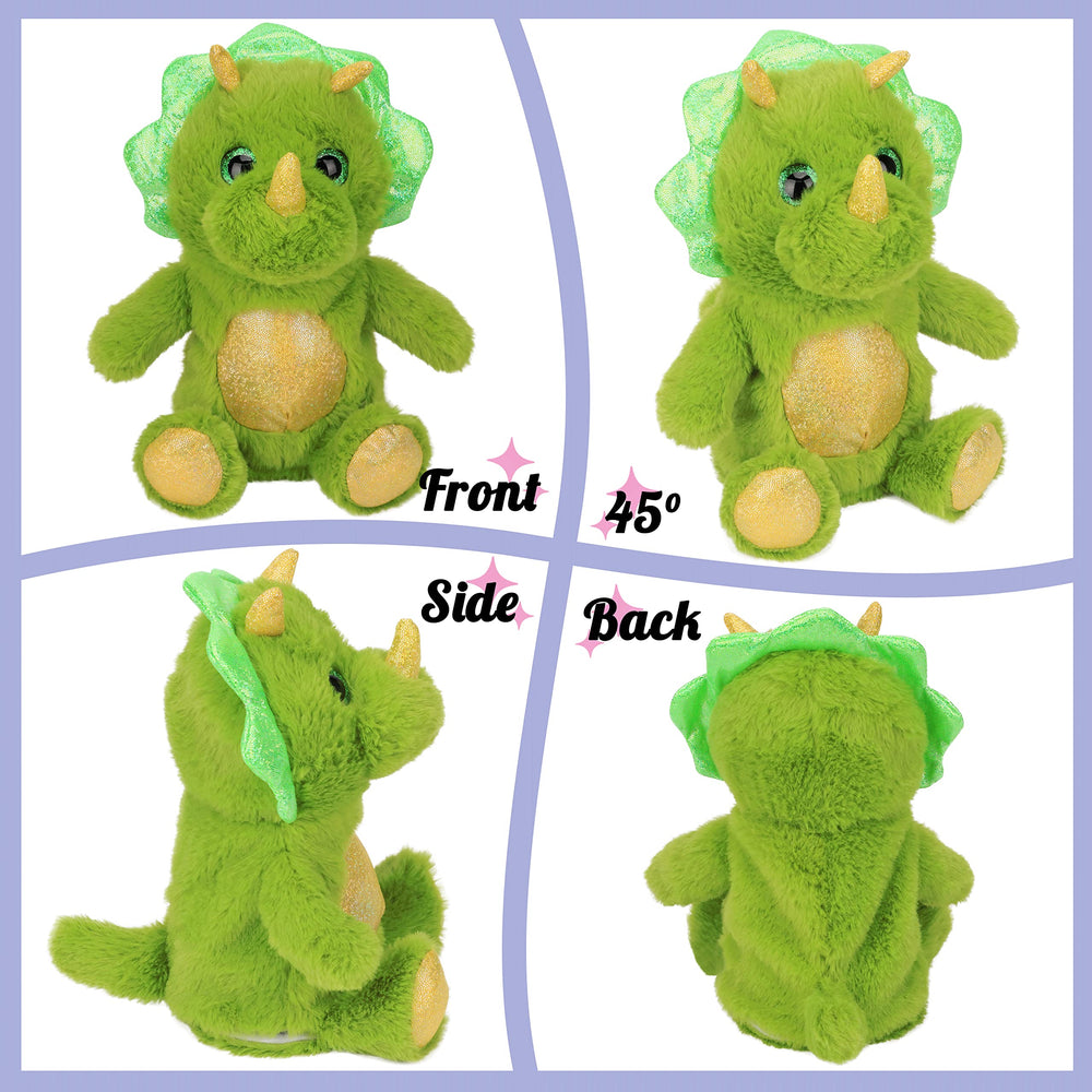 Hopearl 8-inch dinosaur toy designed for portable play