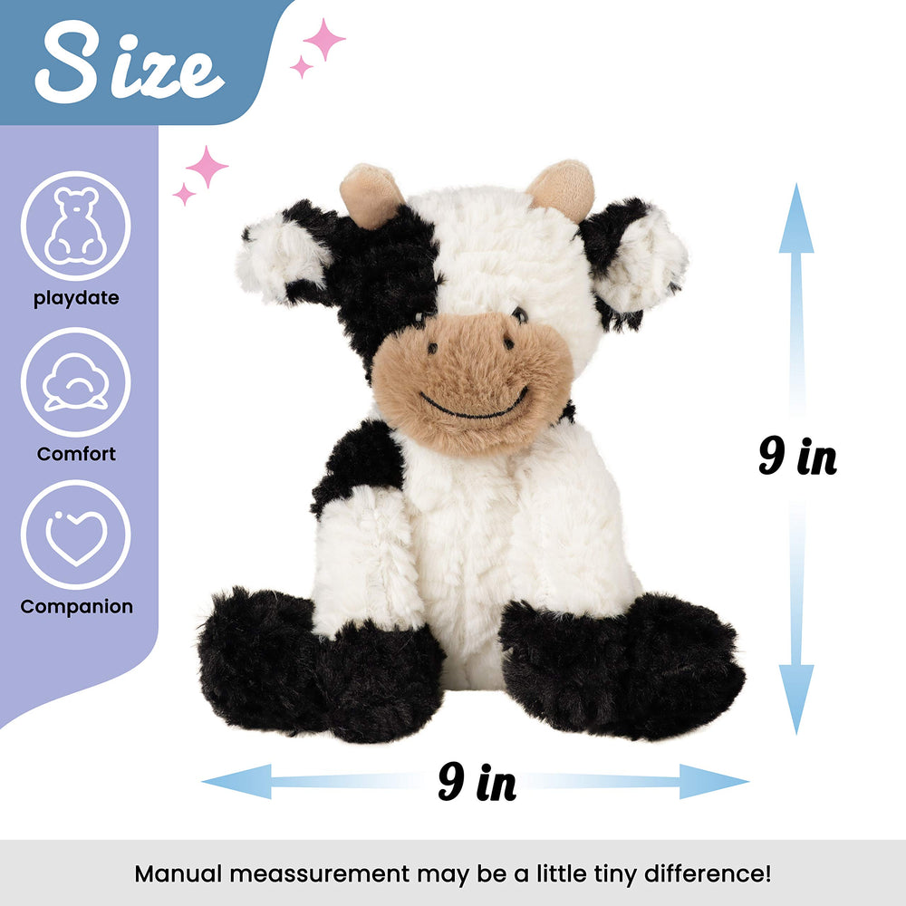 Hopearl plush cow is perfect for bedtime stories and cuddles.