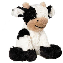 Hopearl dairy cow plush thrives in travel and quiet time.
